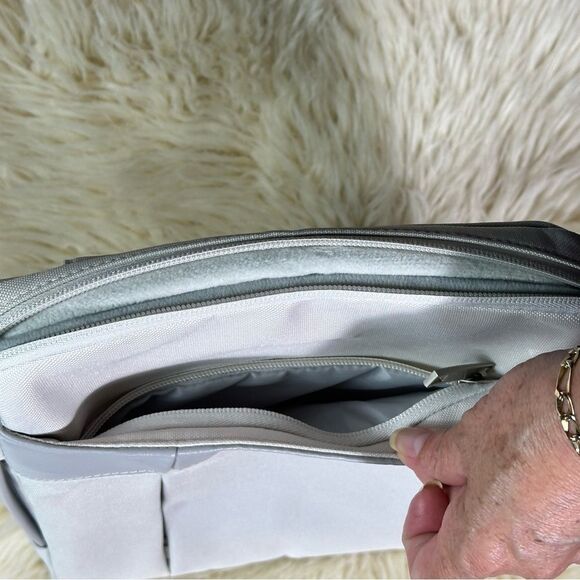 White Tablet Sleeve with Handle and Storage by - Picture 8 of 12